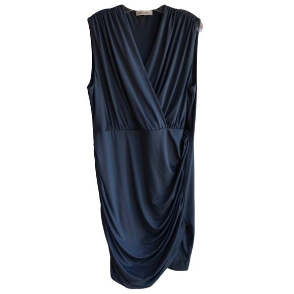 Grace Karin Plus Size Bodycon Ruched Sheath Dress size 2XL - Picture 2 of 7